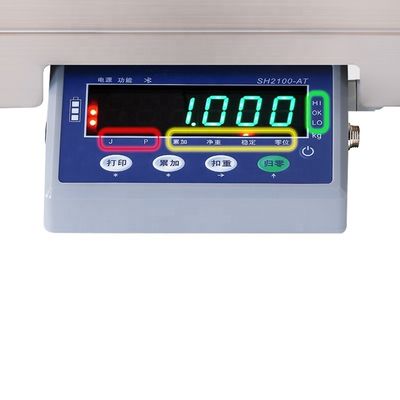 Βιομηχανική ζυγαριά Bluetooth SOHE AT-B 15kg Ηχητική ανακοίνωση Ηλεκτρονικό πίνακα