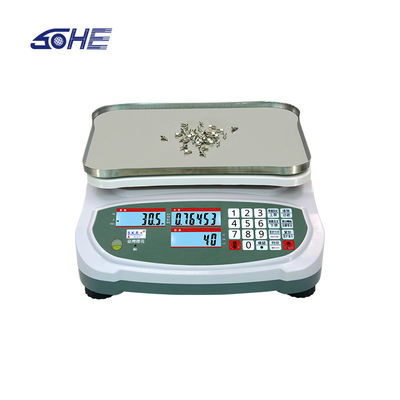 Βιομηχανική ζυγαριά με οθόνη LCD και μέγιστη εμβέλεια 75 kg SOHE 2024
