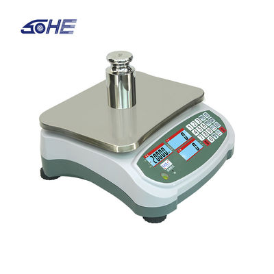 Βιομηχανική ζυγαριά με οθόνη LCD και μέγιστη εμβέλεια 75 kg SOHE 2024
