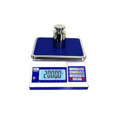 Συνηθισμένη 30000 ακρίβεια πολυλειτουργικό LCD ζύγιση βάρους με οθόνη LCD
