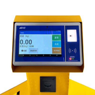 Το SOHE Smart Android Forklift Scales εκτυπώνει ετικέτα και σύστημα φόρτωσης μικρών εισιτηρίων