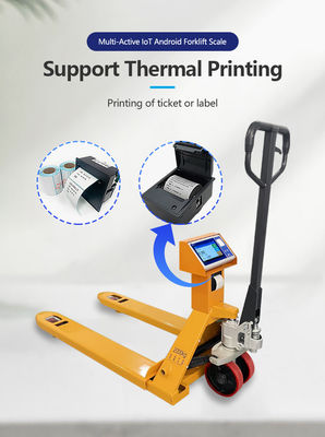 Το SOHE Smart Android Forklift Scales εκτυπώνει ετικέτα και σύστημα φόρτωσης μικρών εισιτηρίων
