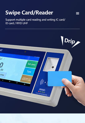 Οθόνη LED 7 ιντσών Android Smart Screen QR Code Box Όργανο ζύγισης για 30-800KG