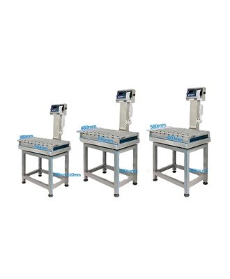 Τροφίμων Βιομηχανία Ελέγχου ζυγαριά 15-200kg χωρητικότητα με ζυγαριά από ανοξείδωτο χάλυβα και μεταφορέα