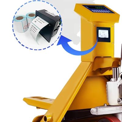SOHE 1-3t ηλεκτρικό φορτηγό παλέτας με οθόνη LED ODM με κλίμακα και εκτύπωση ετικετών
