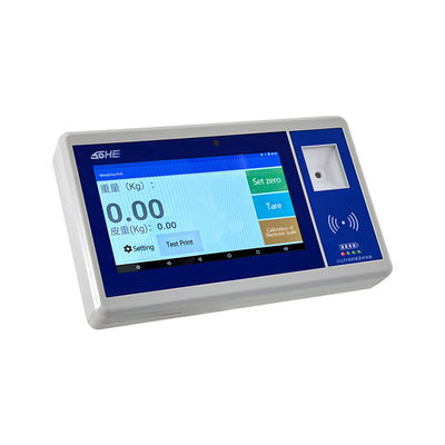 7 ιντσών ABS LCD οθόνη Android έξυπνη οθόνη με QR κωδικό μπαταρία κάμερα Swipe κάρτα δείκτη βάρους και αισθητήρα