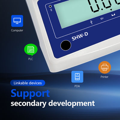 Συσσωρευτής 6V/4000mAh SHWDL-WIFI 3-30KG Βάρος βιομηχανικής ζύγισης με οθόνη LCD