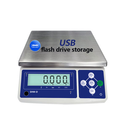 Βάλες βιομηχανικής ζύγισης διαίρεσης 3-30KG με οθόνη LCD και λειτουργία προσαρμογής