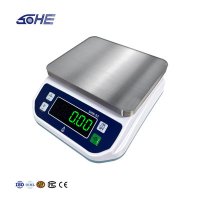 6KG χωρητικότητα LED οθόνη Αδιάβροχη κλίμακα για την επεξεργασία τροφίμων ψήσιμο και υψηλή ακρίβεια