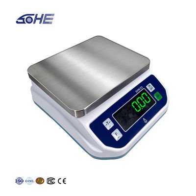 SOHES3 1.5KG Υψηλής ακρίβειας Ατσάλι ABS Αδιάβροχη κλίμακα για την επεξεργασία τροφίμων