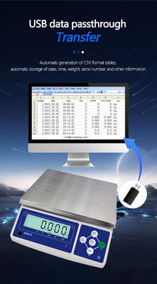SHWDL-3KG USB Αποθήκευση Επικοινωνία LCD οθόνη AC/DC τροφοδοσία για λογισμικό ERP