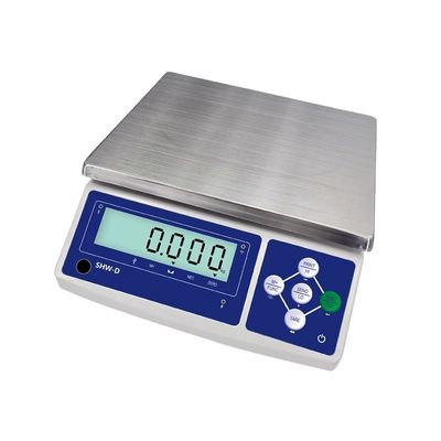 SHWDL-15KG Ethernet Function Table Scale με οθόνη LCD και παροχή ρεύματος AC/DC