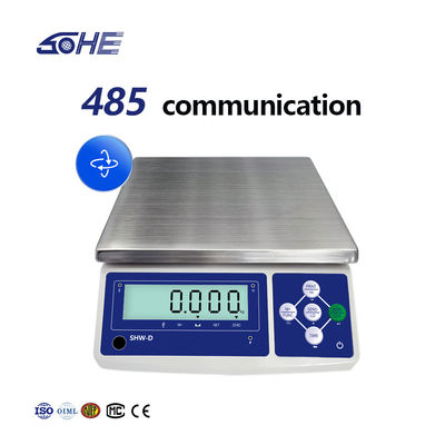 SHWDL-485 Πολυλειτουργική ηλεκτρονική ζυγαριά για τραπέζι Modbus με εύρος βάρους 3-30kg