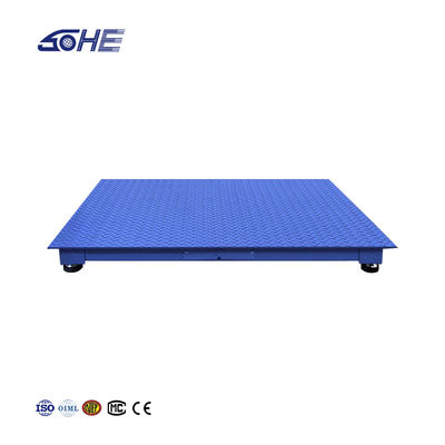 SOHE 1000KG Κλίμακα δαπέδου από ανθρακούχο χάλυβα με θραύση εκτύπωσης LED Δυνατότητα εμφάνισης 0-1000KG