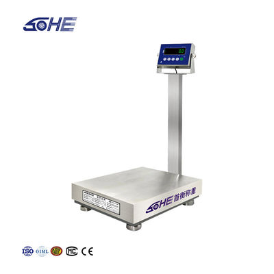 Ηλεκτρική τροφοδοσία 10.5V/1A 200KG Ατσάλινη κλίμακα για εργοστάσια θαλασσινών και τροφίμων