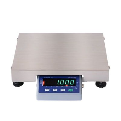 Εμφάνιση LED LCD Ζυγίσματα τραπεζών από ανοξείδωτο χάλυβα 30kg Ζύγισμα για προσαρμοσμένη υποστήριξη OBM