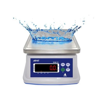Δύο στρώσεις δομή 30KG Ανερόστερη κλίμακα με αισθητήρα ακρίβειας και οθόνη LED