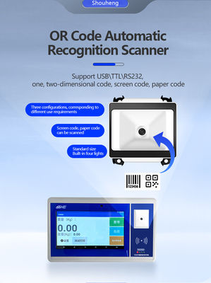 15kg-800kg χωρητικότητα Industrial Smart Scale με 7 ιντσών LCD οθόνη και Android σύστημα