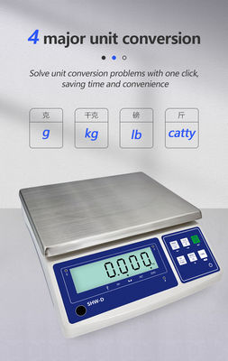 ABS 30KG Προσαρμόσιμη οθόνη LCD Πλατφόρμες βιομηχανικής ζύγισης από την SOHE WD