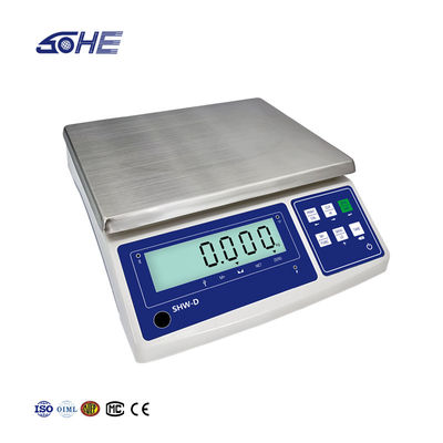 SOHE WD 3KG βιομηχανική ζυγαριά με οθόνη LCD και ισχύ AC220V/50HZ