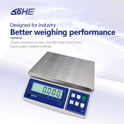 SOHE WD 3KG βιομηχανική ζυγαριά με οθόνη LCD και ισχύ AC220V/50HZ