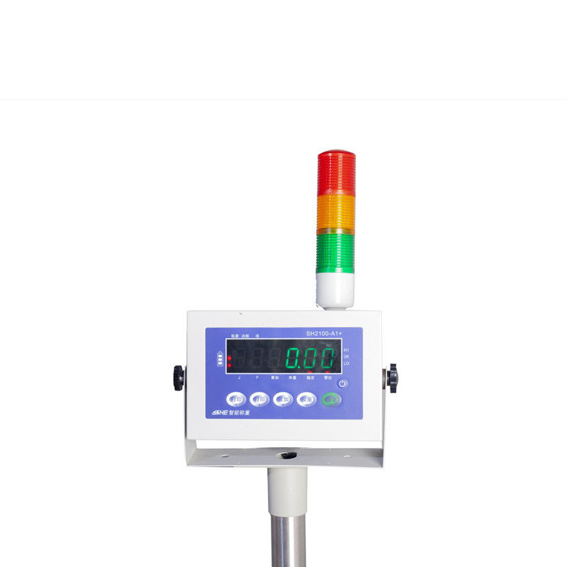 SOHE SH2100 A1 LED οθόνη Βιομηχανική ζυγαριά με χωρητικότητα 500KG και φως συναγερμού