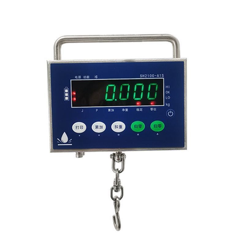 Προσαρμοσμένη υποστήριξη OBM 20kg ψηφιακή οθόνη Hook Scale με φορητή οθόνη LED LCD