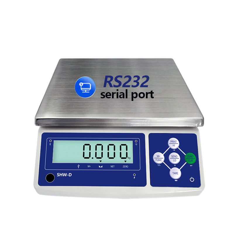 Υψηλής ακρίβειας 3-30KG LCD Δείκτης Τραπέζης Κλίμακας για Βιομηχανική Προσαρμόσιμη OBM Υποστηριζόμενη