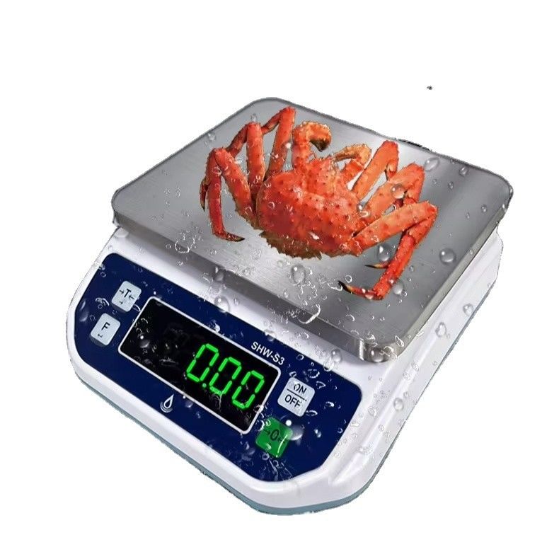6KG χωρητικότητα LED οθόνη Αδιάβροχη κλίμακα για την επεξεργασία τροφίμων ψήσιμο και υψηλή ακρίβεια