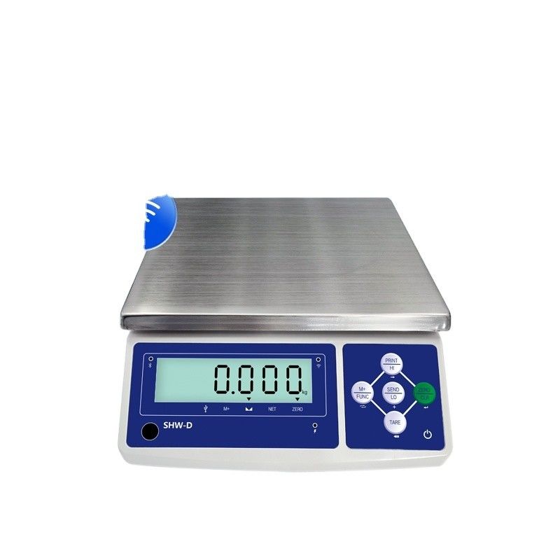 SHWDL-15KG Ethernet Function Table Scale με οθόνη LCD και παροχή ρεύματος AC/DC