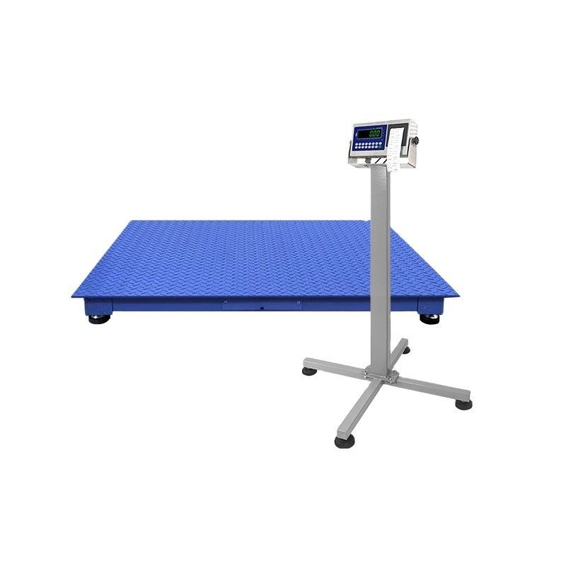 Βιομηχανική κλίμακα ζύγισης 600*800mm Χάλυβα άνθρακα με στήριγμα και χωρητικότητα 500KG